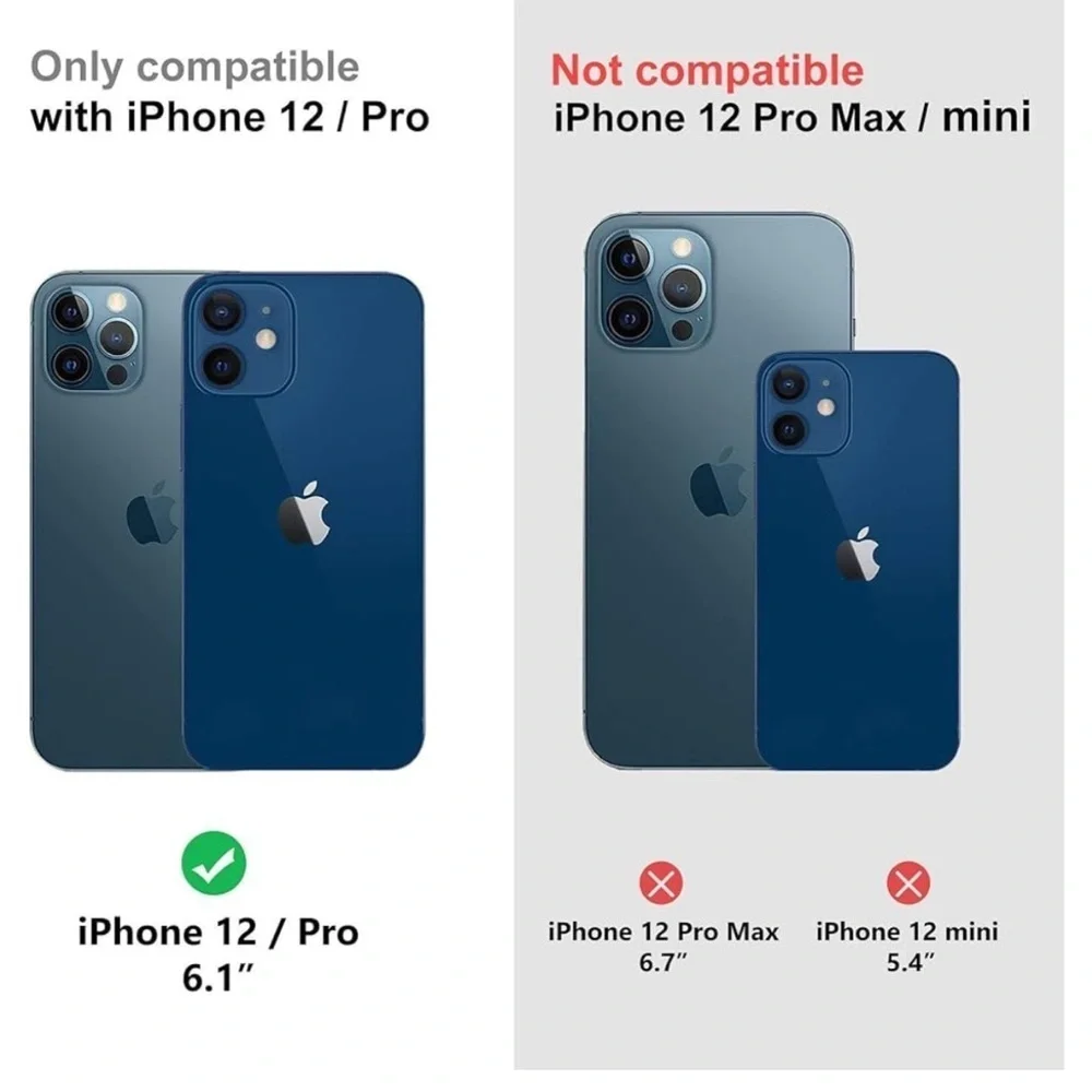 Premium Tempered Glass Screen Protector iPhone 12/12 pro
